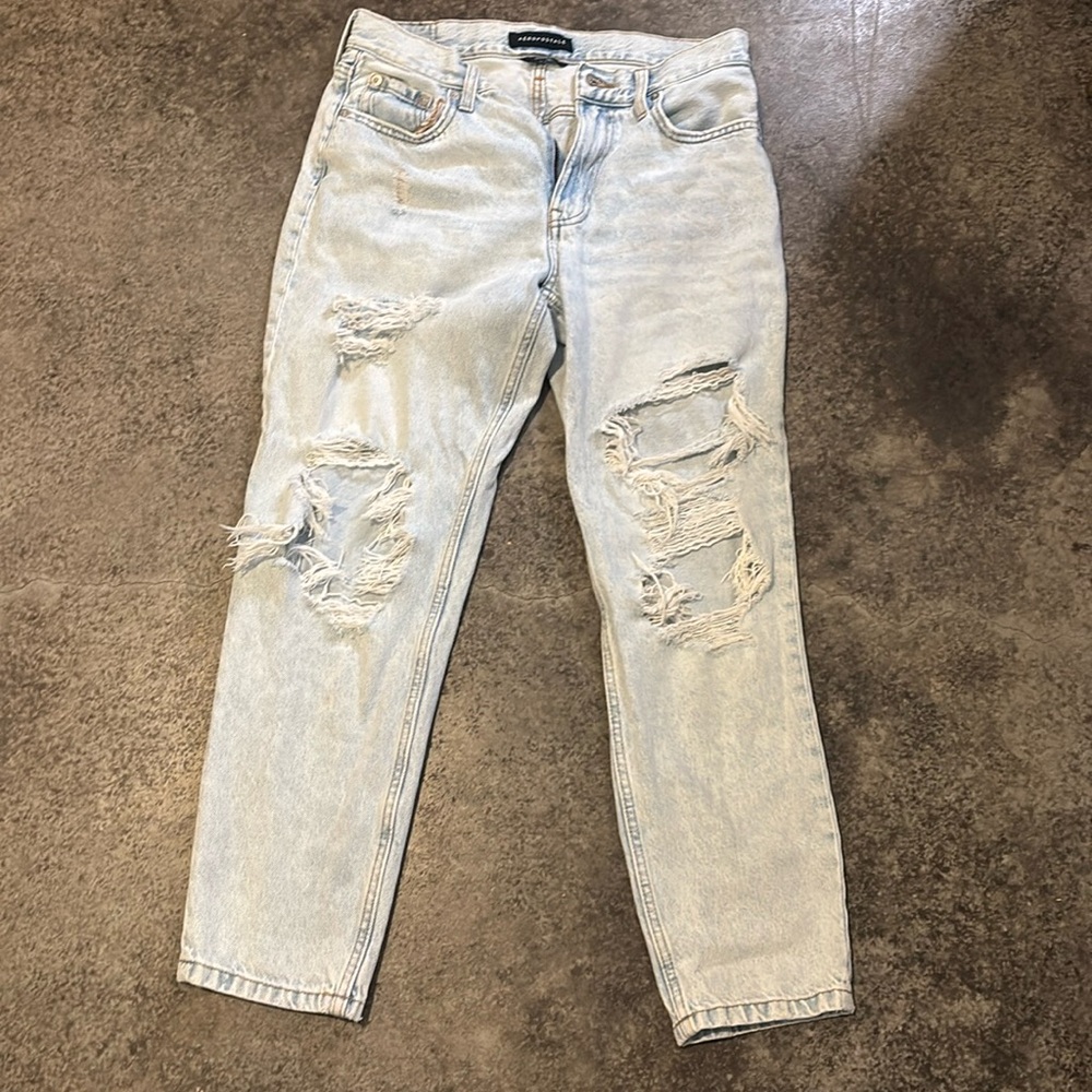 Aeropostale mom jeans